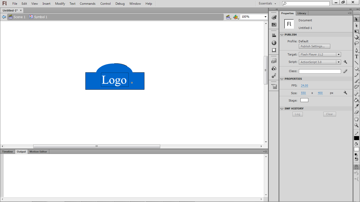 How to Create a Symbol in Adobe Flash